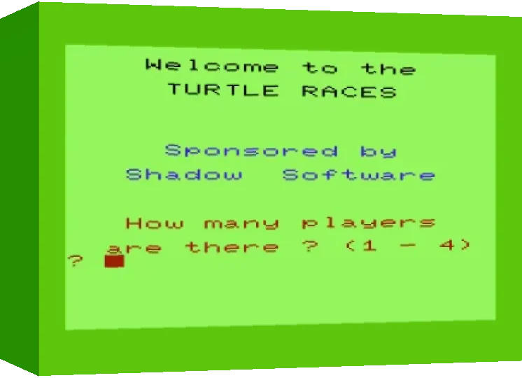 Turtle Races — box-3D (WOR)