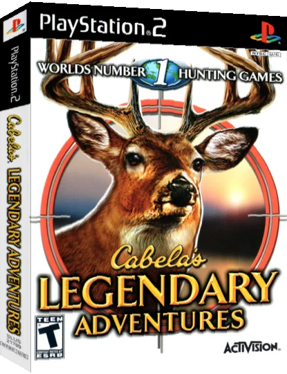 Cabela's Legendary Adventures — box-3D (US)