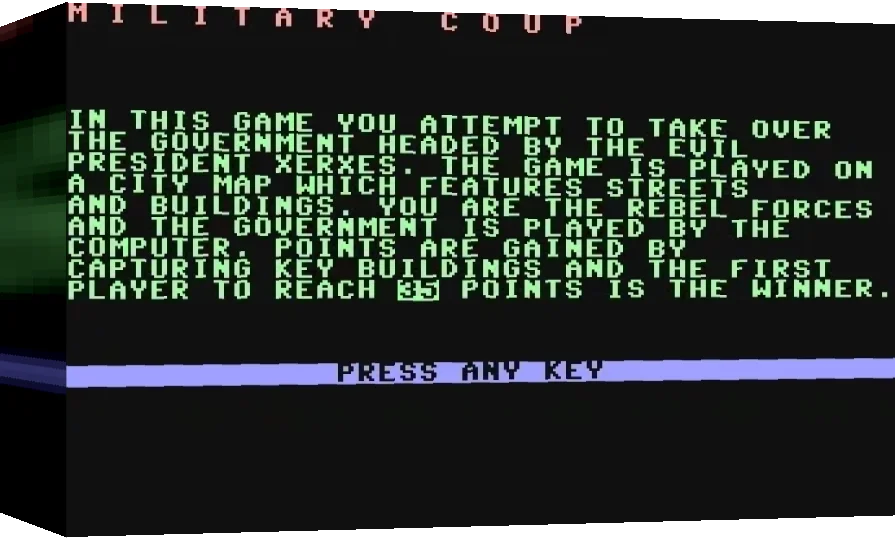 Military Coup — box-3D (WOR)