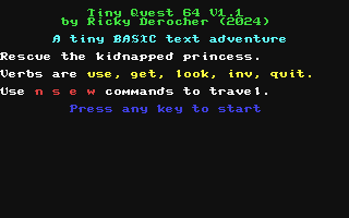 Tiny Quest 64 — sstitle (WOR)