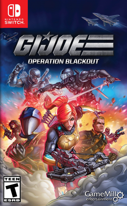 GI Joe Operation Blackout Gold Edition box art