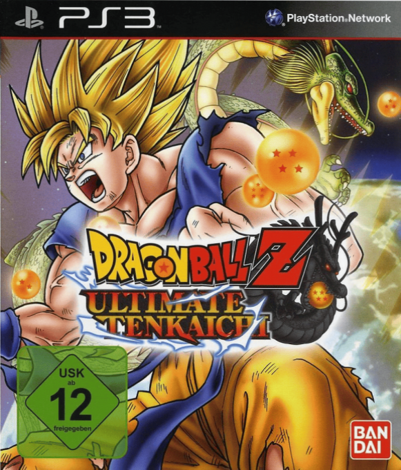 Dragon Ball Z - Ultimate Tenkaichi — box-2D (DE)