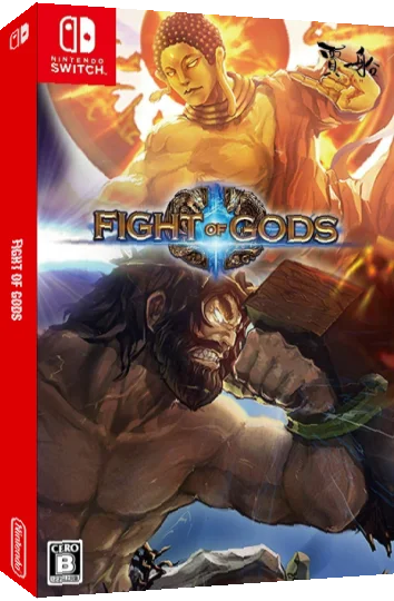 Fight of Gods — box-3D (JP)