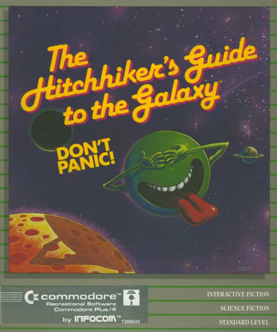 Hitchhiker's Guide To The Galaxy, The box art