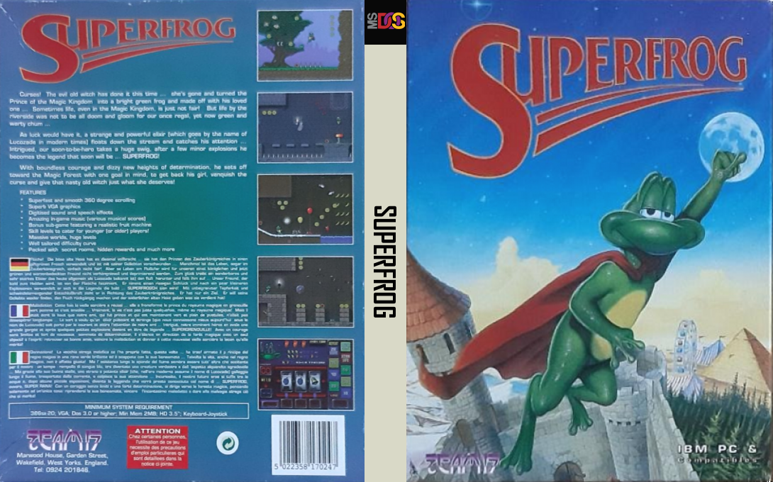 Superfrog — box-texture (US)