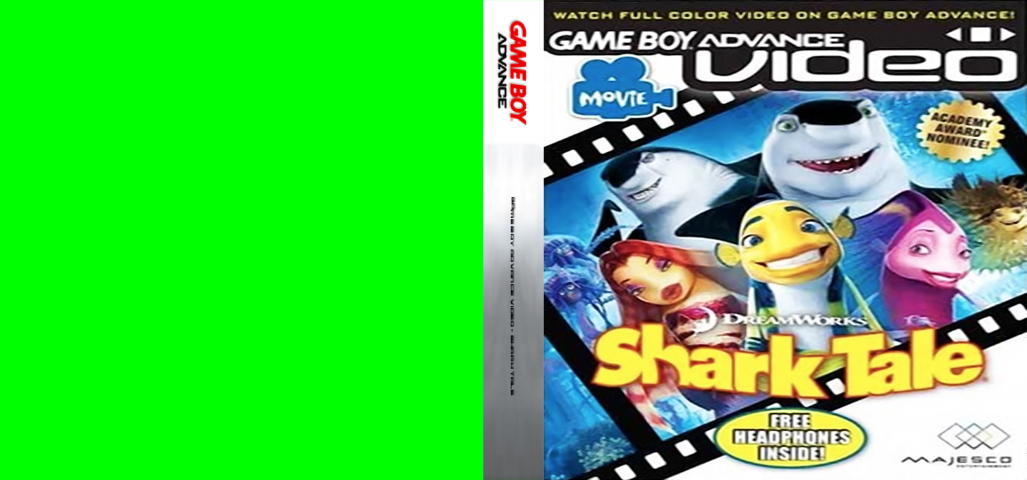 Game Boy Advance Video - Shark Tale — box-texture (US)