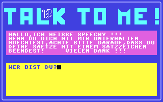 Talk to Me — ss (WOR)