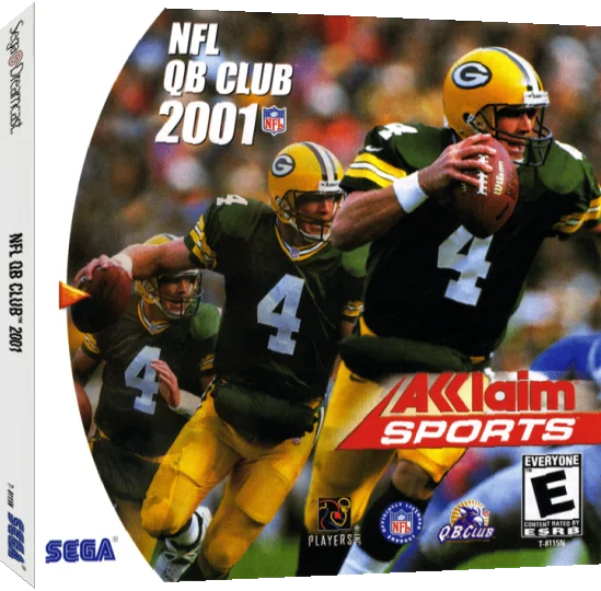 NFL QB Club 2001 — box-3D (US)
