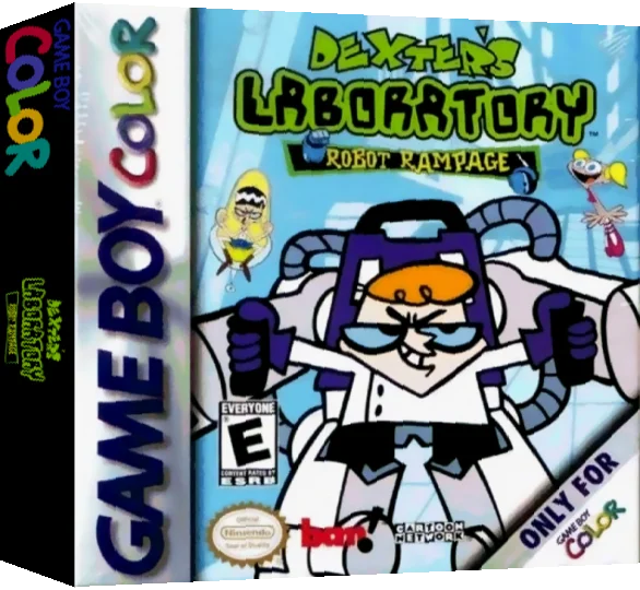 Dexter's Laboratory - Robot Rampage — box-3D (US)