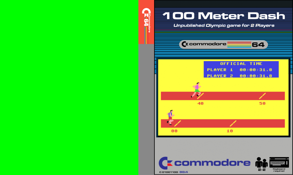 100 Meter Dash — box-texture (CUS)