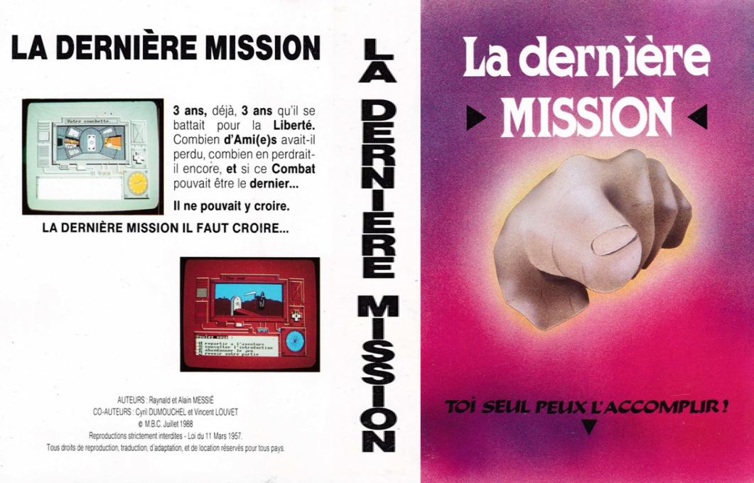 Dernière Mission, La — box-texture (FR)