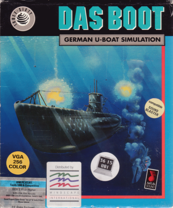 Boot, Das - German U-boat Simulation — box-2D (EU)