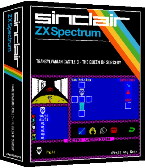 Transylvanian Castle 3 - The Queen of Sorcery — box-3D (SS)