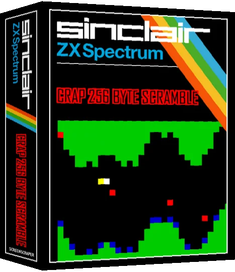 Crap 256 Byte Scramble — box-3D (SS)