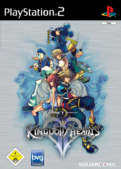 Kingdom Hearts II — box-2D (DE)