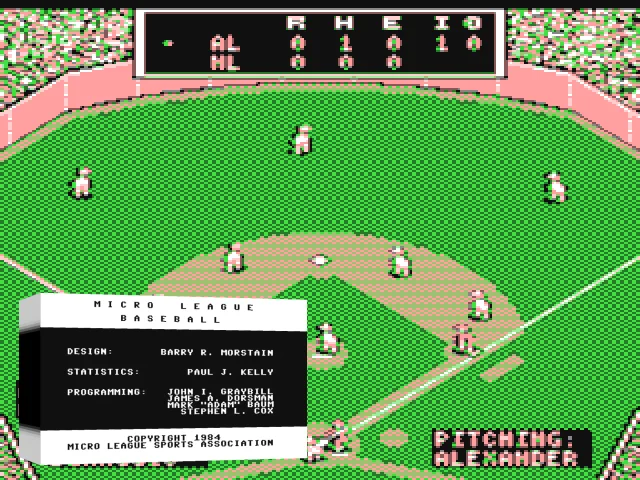 Micro League Baseball Teams 1987 — mixrbv2 (WOR)