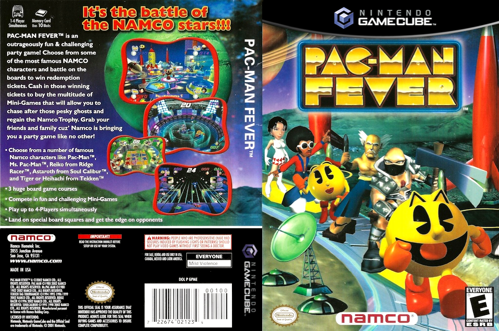 Pac-Man Fever — box-texture (US)