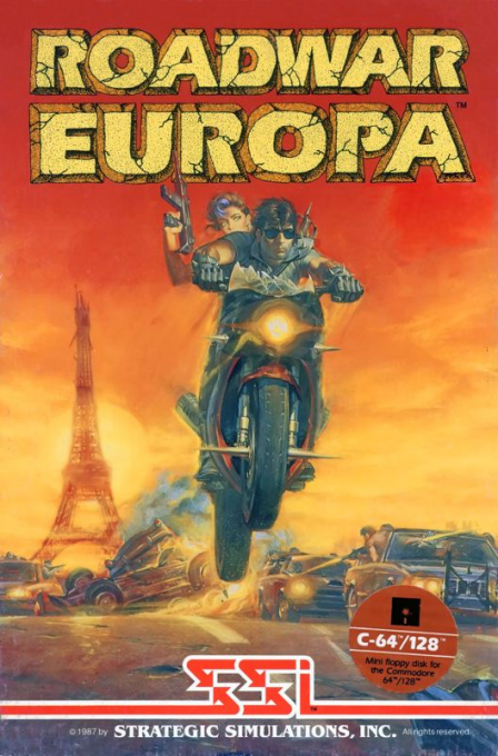 Roadwar Europa box art