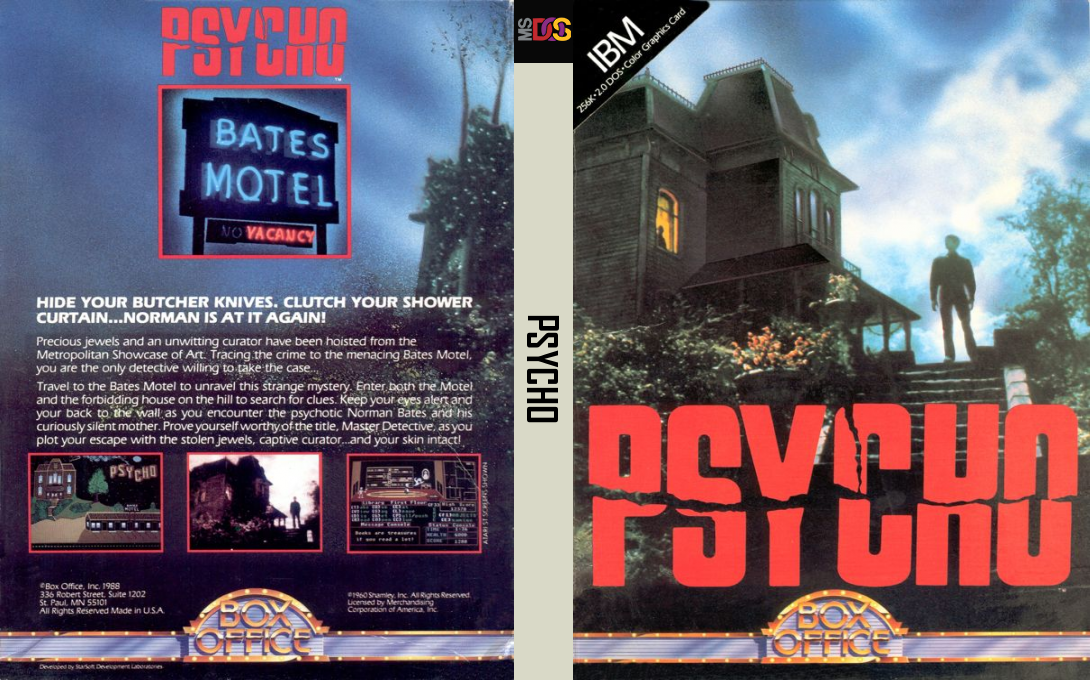 Psycho — box-texture (US)