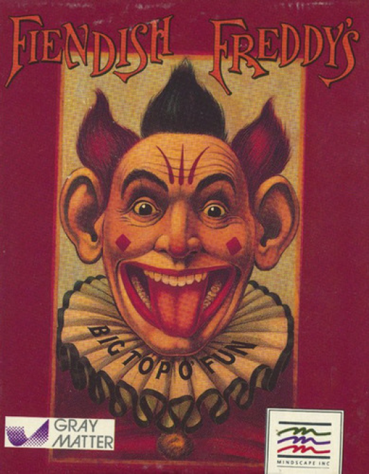 Fiendish Freddy's Big Top O' Fun box art