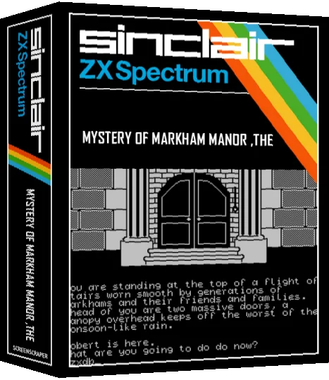 Mystery of Markham Manor, The — box-3D (SS)