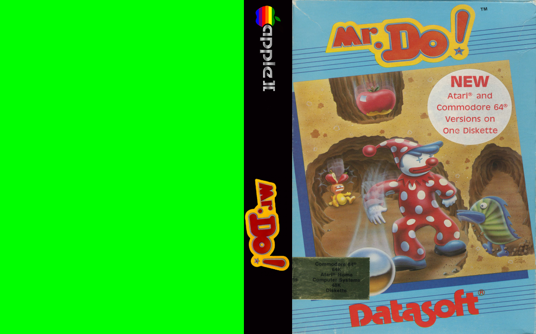 Mr. Do! — box-texture (US)