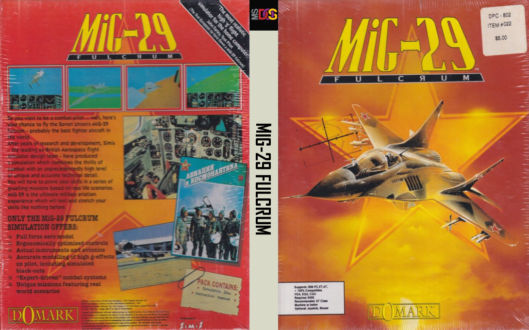Mig-29 Fulcrum — box-texture (US)