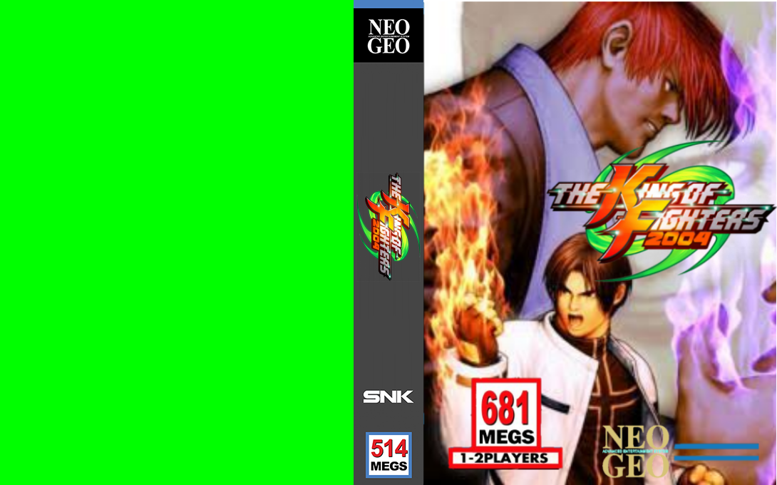 The King of Fighters 2004 — box-texture (WOR)