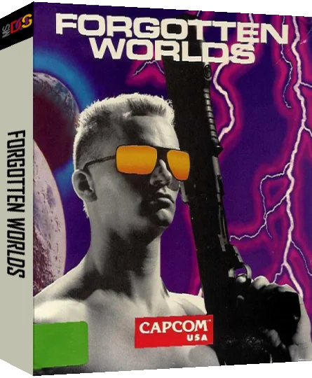 Forgotten Worlds — box-3D (US)