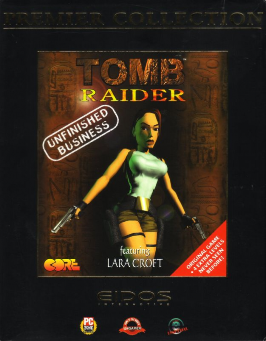 Tomb Raider - Unfinished Business — box-2D (EU)