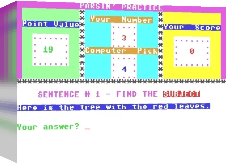 Parsin' Practice — box-3D (WOR)