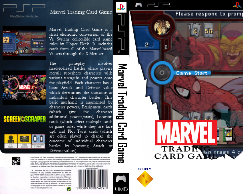Marvel Trading Card Game — box-texture (SS)