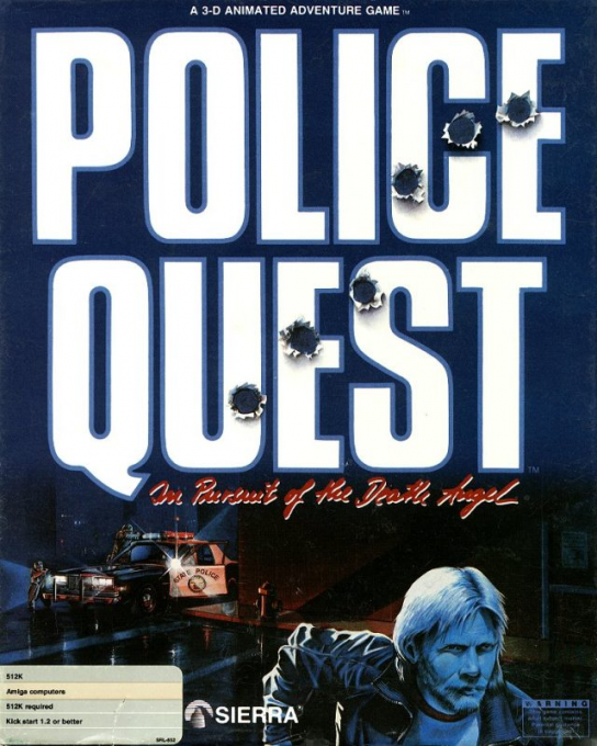 Police Quest - In Pursuit of the Death Angel box art