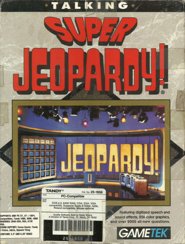Super Jeopardy! box art