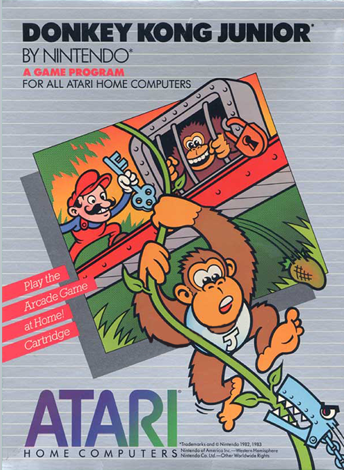 Donkey Kong Jr — box-2D (US)