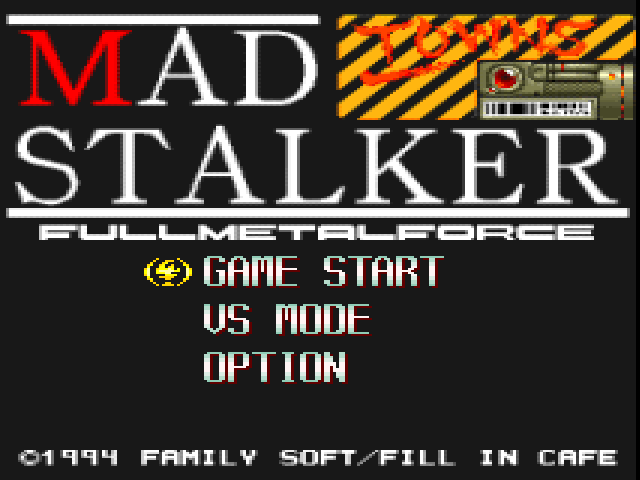 Mad Stalker - FullMetalForce — sstitle (JP)