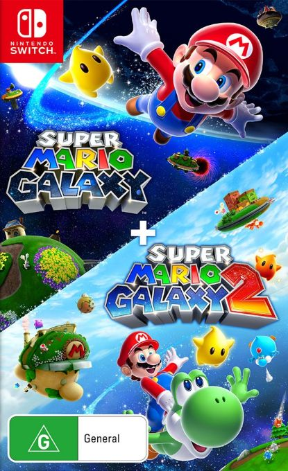 Super Mario Galaxy / Super Mario Galaxy 2 — box-2D (AU)