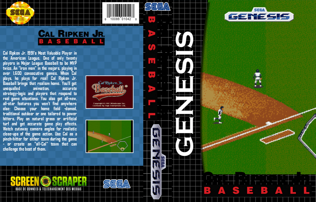 Cal Ripken Jr. Baseball — box-texture (SS)
