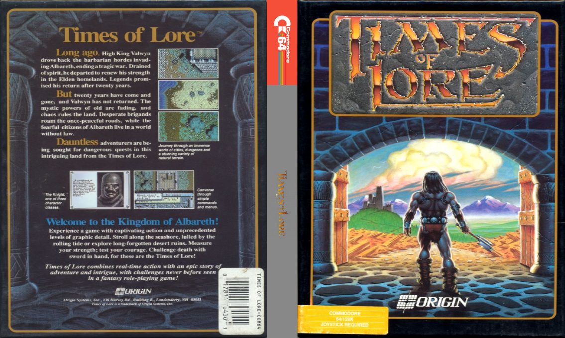 Times Of Lore — box-texture (US)