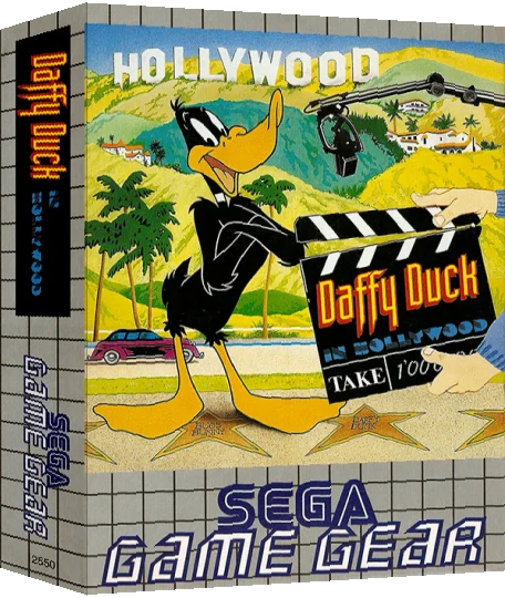 Daffy Duck in Hollywood — box-3D (EU)