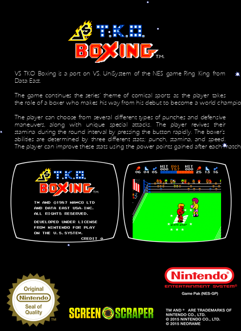 Vs Tko Boxing — box-2D-back (SS)