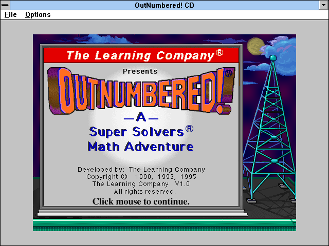 Super Solvers: OutNumbered! — sstitle (WOR)