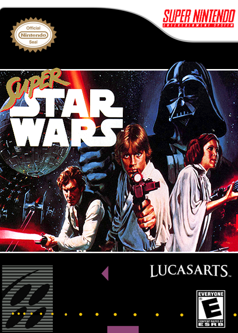 Super Star Wars box art