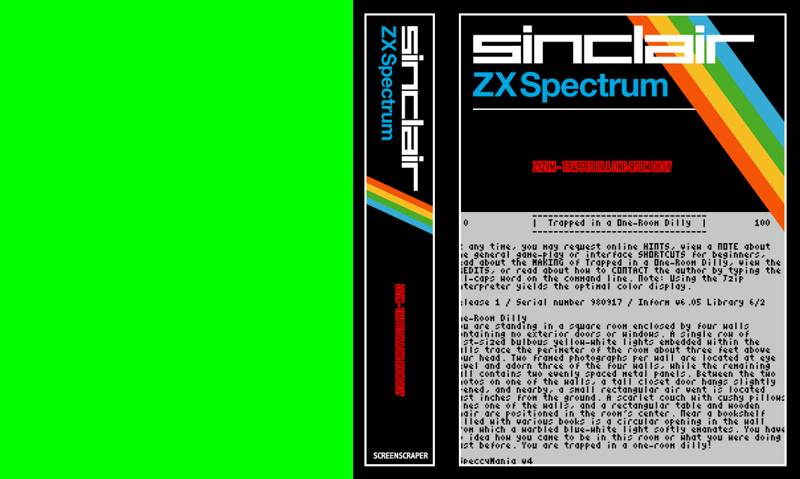 ZxZvm - Trapped in a One-Room Dilly — box-texture (SS)