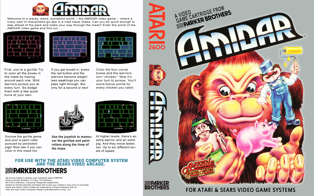 Amidar — box-texture (US)
