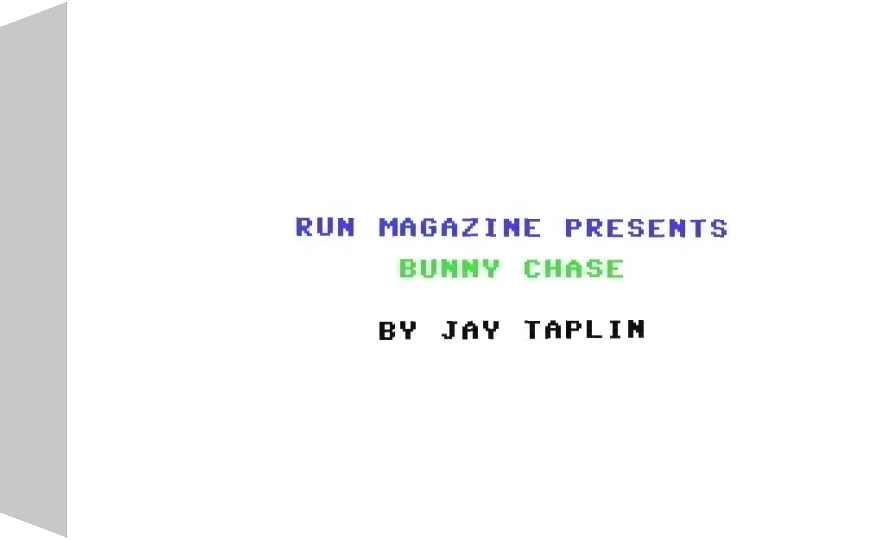 Bunny Chase — box-3D (WOR)