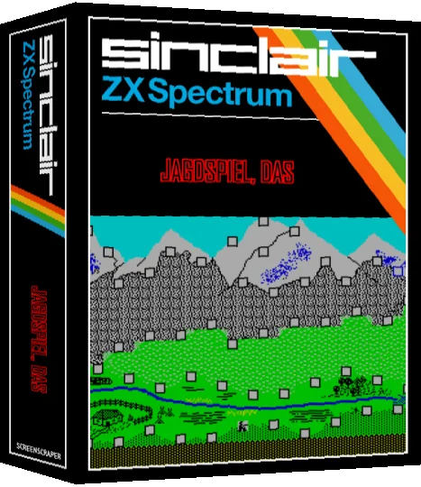 Jagdspiel, Das — box-3D (SS)