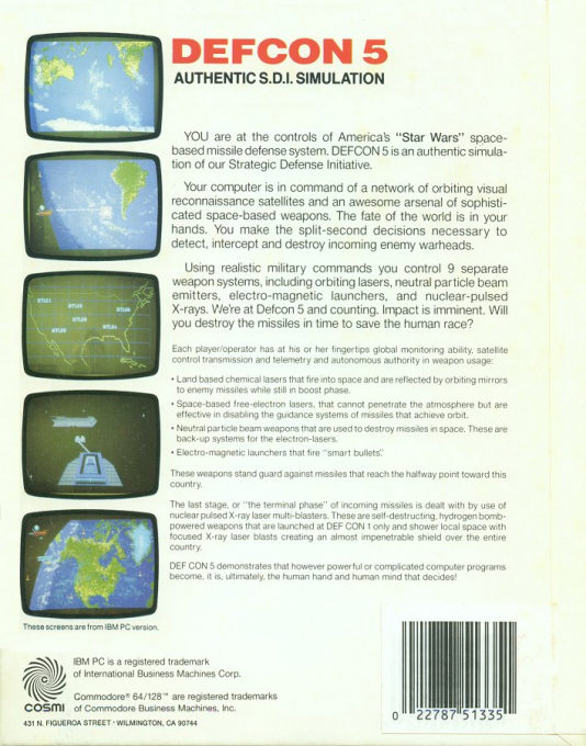 Def Con 5 — box-2D-back (US)