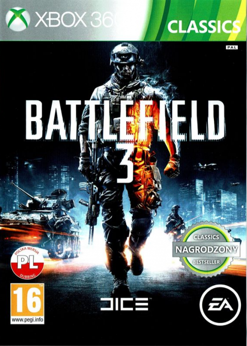 Battlefield 3 — box-2D (PL)