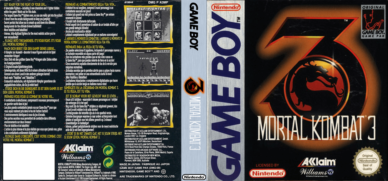 Mortal Kombat 3 — box-texture (EU)
